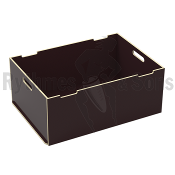 Flight-case - Bac amovible H300 pour rack à bacs Largeur -1